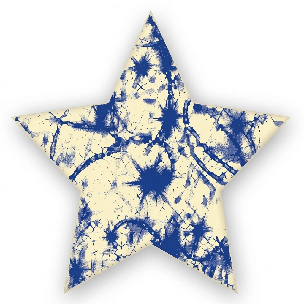Fireworks Sparkle Print Chocolate Cake Decoration