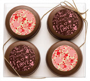 Valentines Printed Decorated Cookie Gift Pack