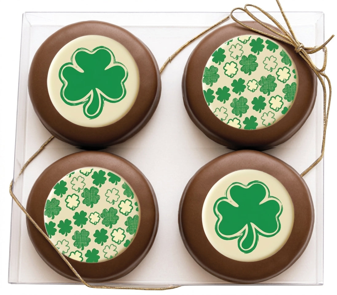 St Patrick's Shamrock Cookie Gift Pack