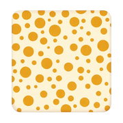 Gold Crystals Square