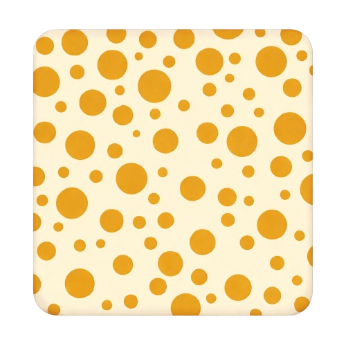 Gold Crystals Square