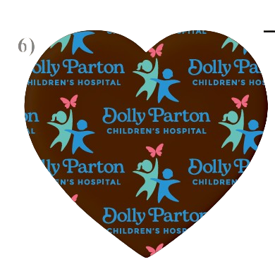 Dolly Parton Custom Logo Heart