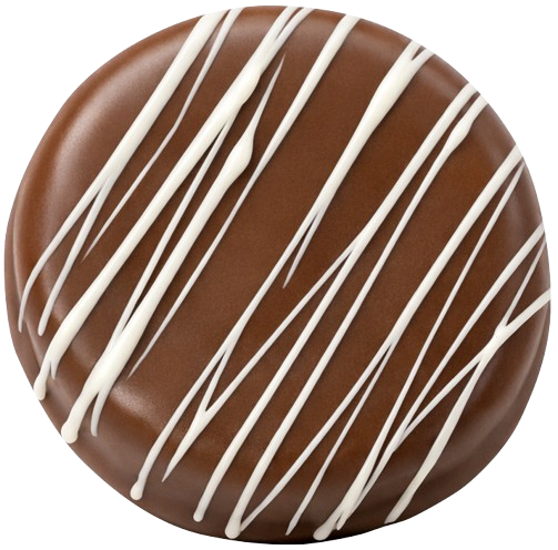 Milk White Chocolate Marbled Oreos
