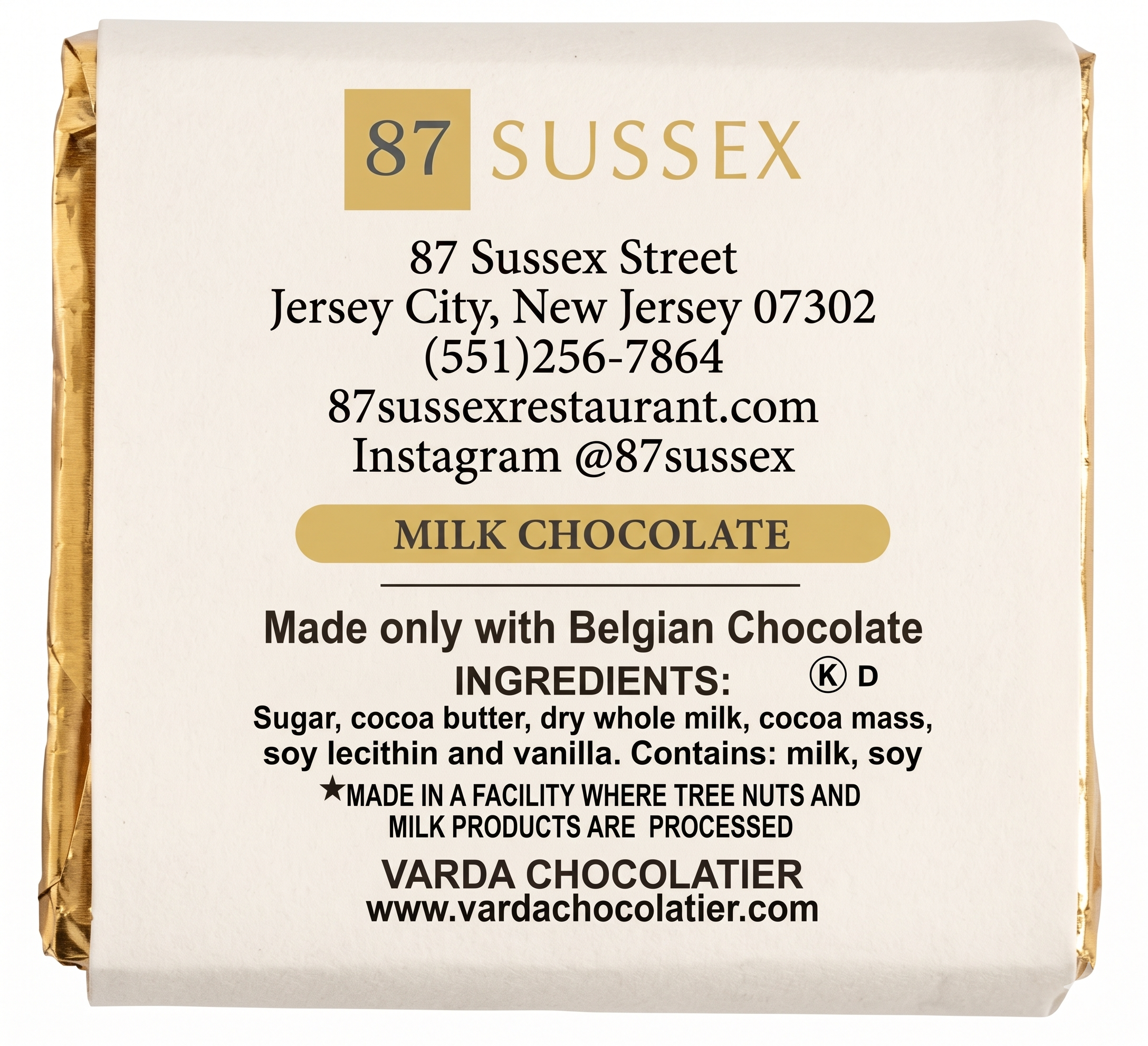 Sussex Custom Choc Square Assortment