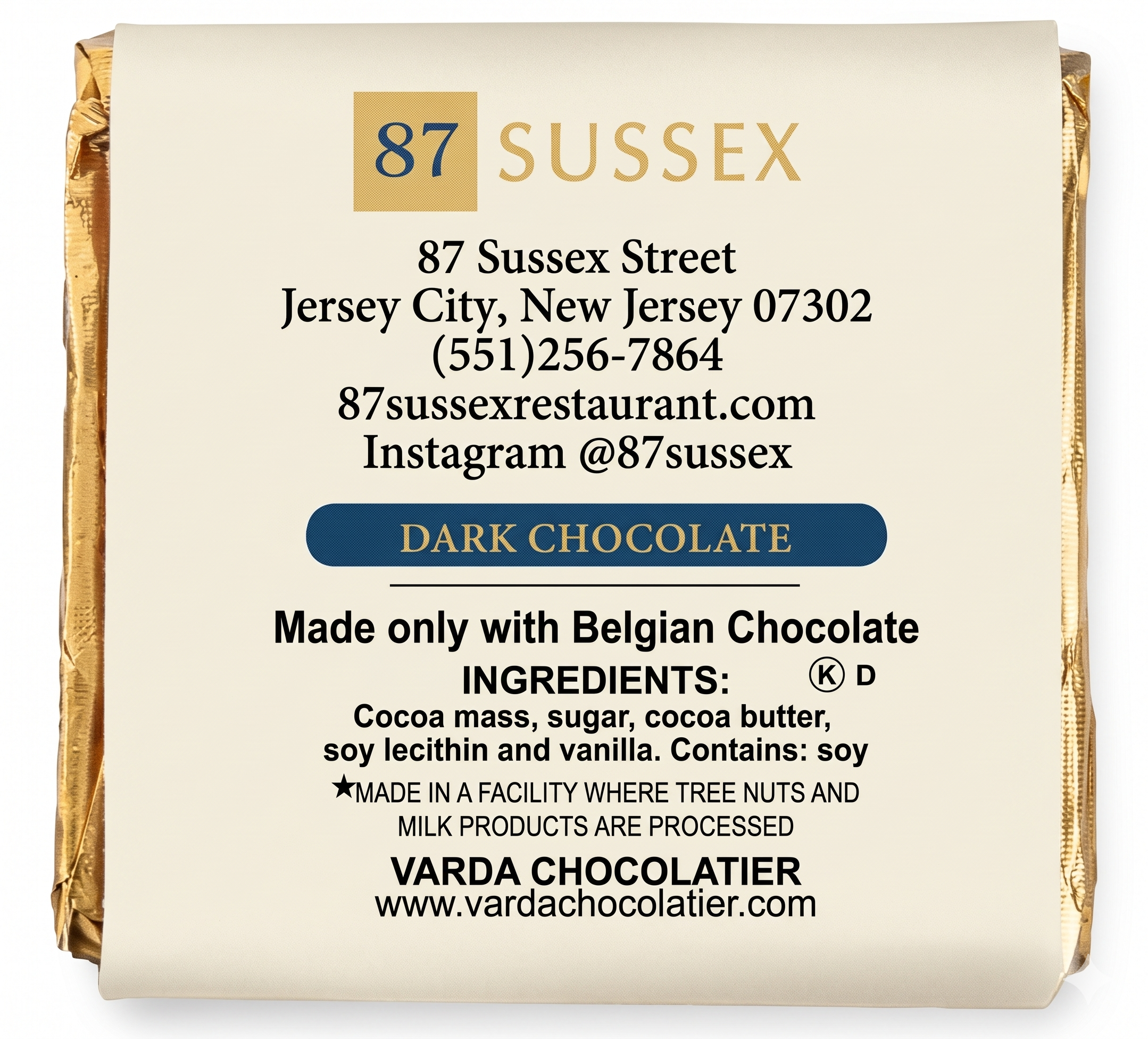 Sussex Custom Choc Square Assortment