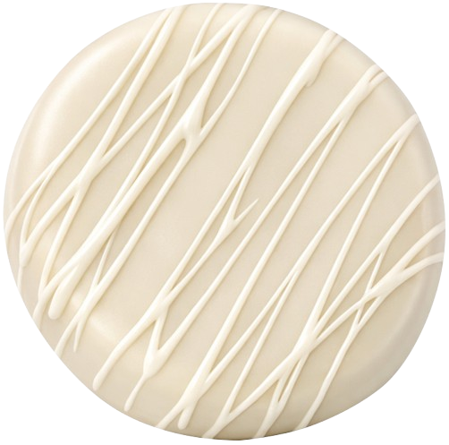 White Chocolate Marbled Oreos