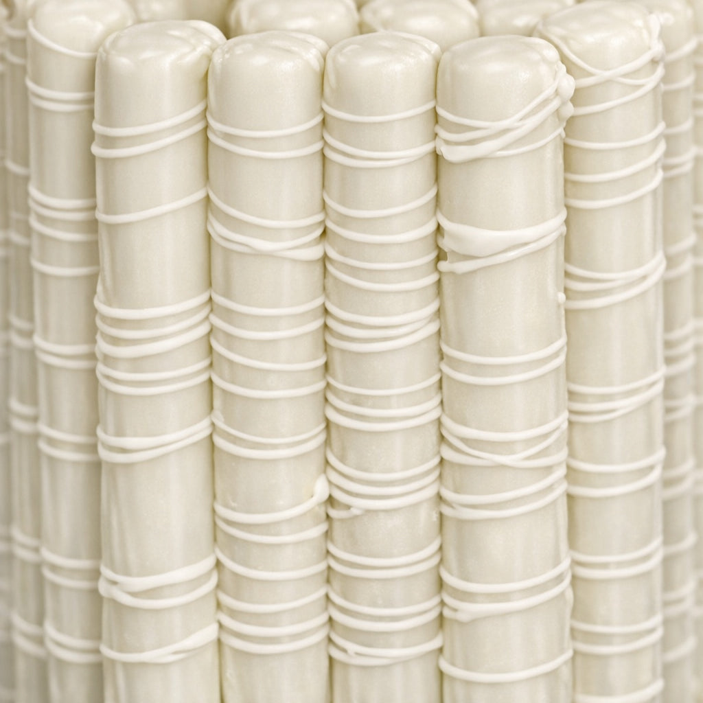 White Chocolate Covered Wafers